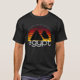 Vintage Sunset Egypt T Shirt Egyptian Tee