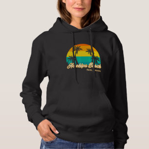 Vintage Sunset Ho'okipa Beach Hawaii Summer Vacati Hoodie