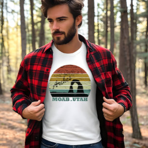 Vintage Sunset - Moab Utah - Arches National Park T-Shirt