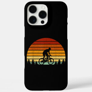 Vintage Sunset Mountain Biking Gift For Mountain B iPhone 16 Pro Max Case