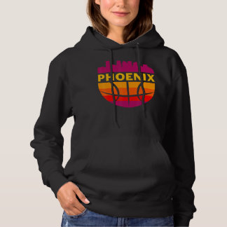 Vintage Sunset Phoenix Arizona Retro Classic Arizo Hoodie