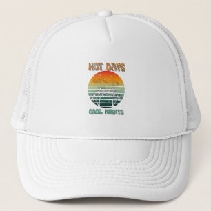 Vintage sunset Trucker Hat