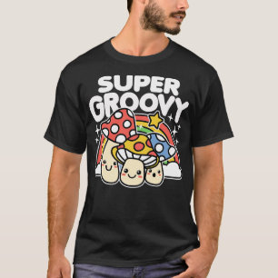 Vintage Super 80s Kawaii Mushrooms T-Shirt
