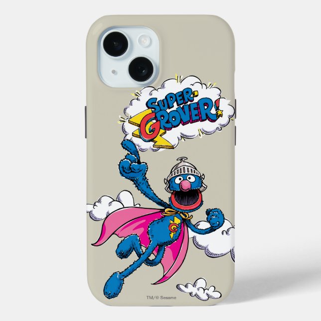 Vintage Super Grover Case-Mate iPhone Case (Back)