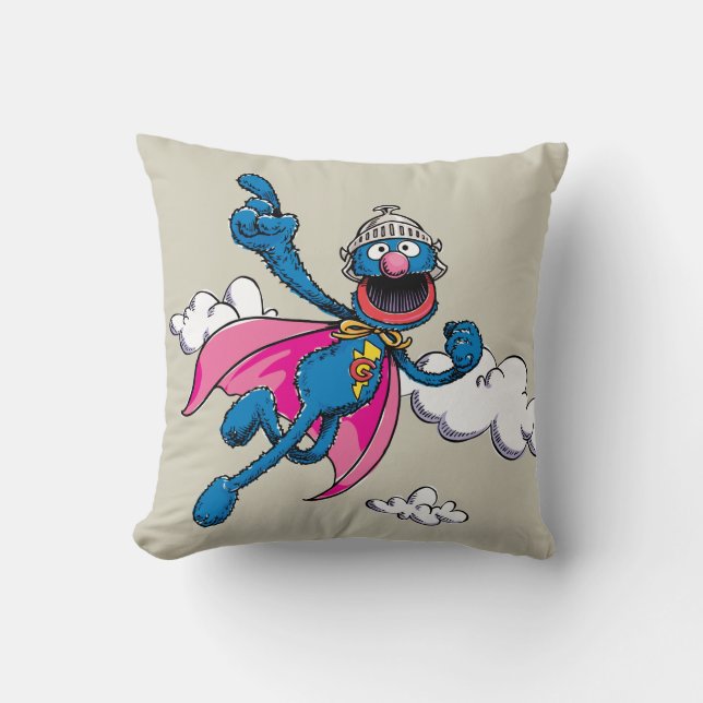 Vintage Super Grover Cushion (Front)