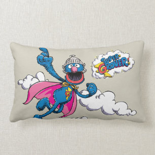 Vintage Super Grover Lumbar Cushion