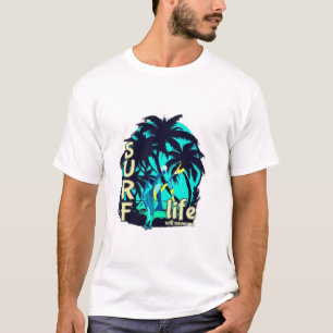 Vintage Surf Crew Tropical Vibe Graphic T-Shirt