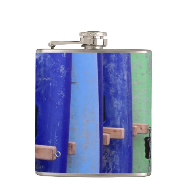 Vintage Surfboards Hip Flask (Front)