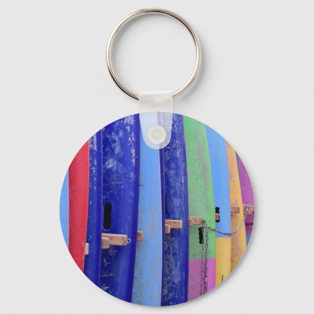 Vintage Surfboards Key Ring (Front)