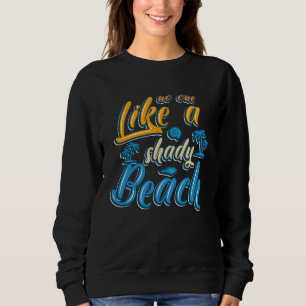 Vintage Surfer Retro Surfing Beach Summer Vacation Sweatshirt