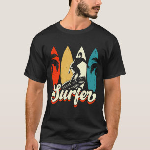 Vintage Surfer Retro Surfing Beach Surf T-Shirt