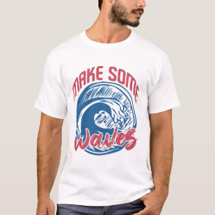 Vintage Surfer Surfboards Grunge Used Look T-Shirt