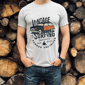 Vintage Surfing Summer Unlimited | Men T-Shirt