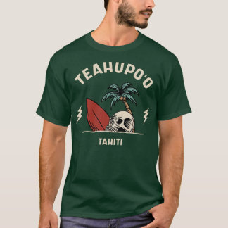 Vintage Surfing TeaHupoo Tahiti T-Shirt