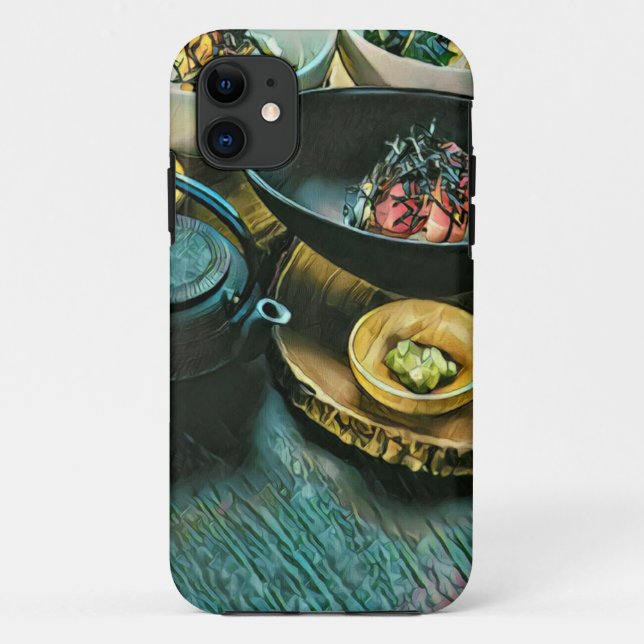 Vintage Sushi gift Case-Mate iPhone Case (Back)