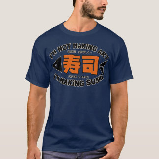 Vintage Sushi Sign Fresh and Tasty T-Shirt