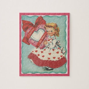 Vintage Sweetest Valentine Puzzle