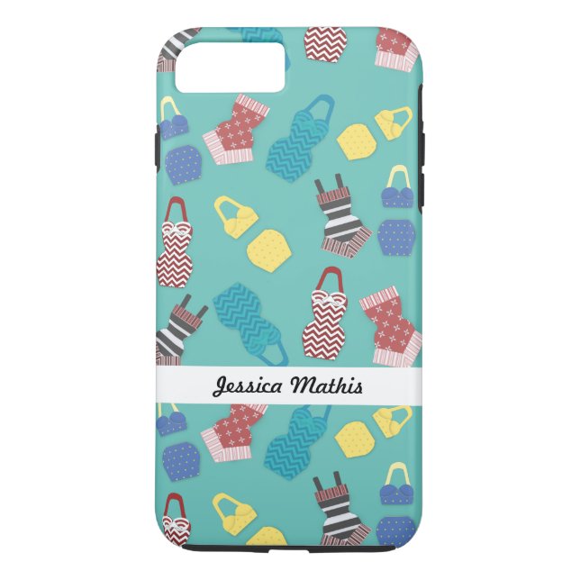 Vintage Swimsuits Case-Mate iPhone Case (Back)