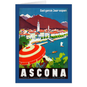 Vintage Swiss Travel Poster