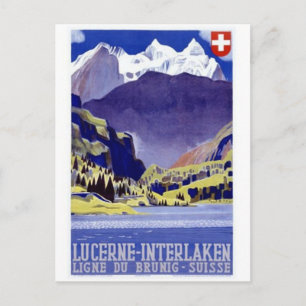 Vintage Switzerland - Postcard