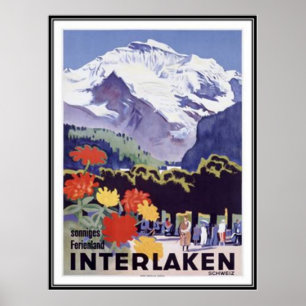 Vintage Switzerland - Poster