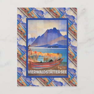 Vintage Switzerland, Vierwaldstattersee Postcard