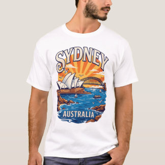 Vintage Sydney Australia Men's T-Shirt