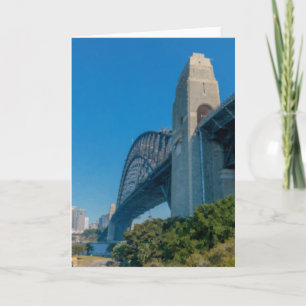 Vintage Sydney Harbour Bridge  Card