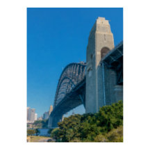 Vintage Sydney Harbour Bridge Travel