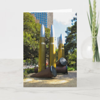 Vintage Sydney Hyde Park Memorial Card