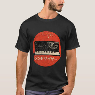 Vintage Synthesizer Analogue Japanese Retro Synth T-Shirt