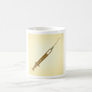 Vintage Syringe Healthcare Medical Mug