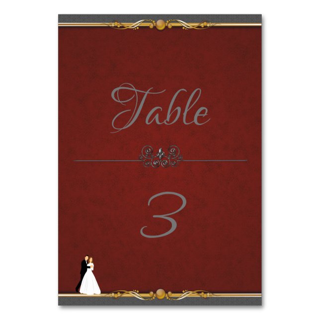 Vintage Table Number (Front)