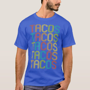 Vintage TACOS Retro Tee for 70s 80s 90s fans