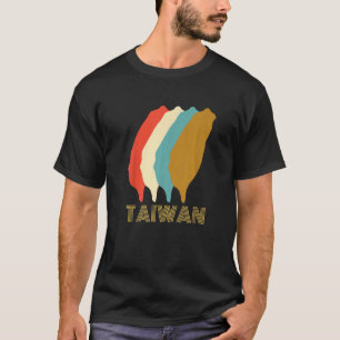 Vintage Taiwan I Love Taiwan Map T-Shirt