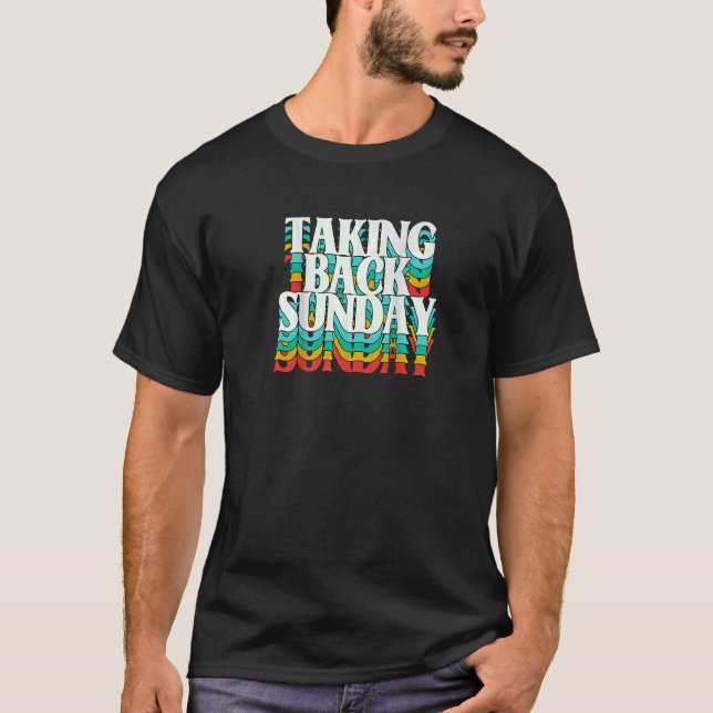 Vintage Taking Back Sunday  Quote T-Shirt (Front)