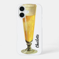 Vintage Tall Frosty Draught Beer, Alcohol Beverage