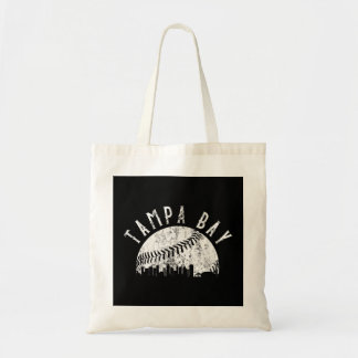 Vintage Tampa Bay Florida Skyline Apparel  Tote Bag