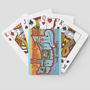 Vintage Tampa Florida Playing Cards
