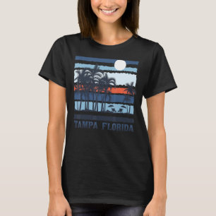 Vintage Tampa Florida Summer Travel 70s 80s Beach T-Shirt