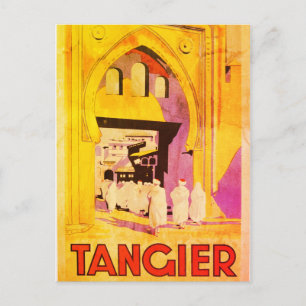 Vintage Tangier Travel Postcard