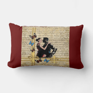 Vintage tango lumbar cushion