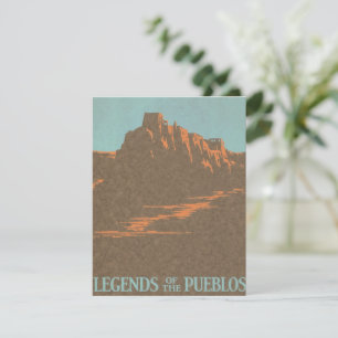 Vintage Taos Pueblos New Mexico, Travel Poster Art