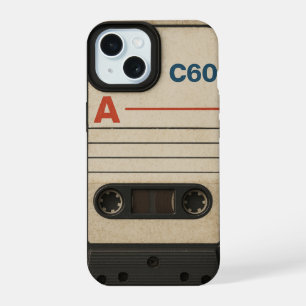 Vintage Tape Apple iPhone 15 Case