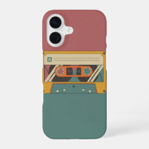 Vintage Tape Cassette iPhone 16 Case