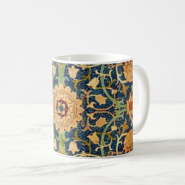 Vintage Tapestry Coffee Mug (Front Right)
