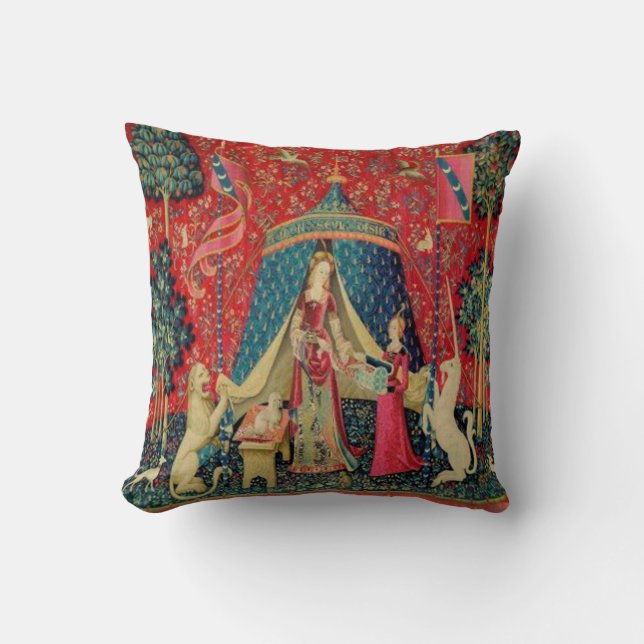 Vintage Tapestry Cushion (Front)