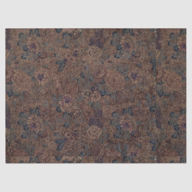  Vintage tapestry design Tissue Paper (Front)
