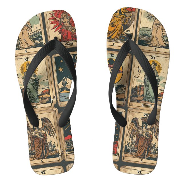 Vintage Tarot   Thongs (Footbed)