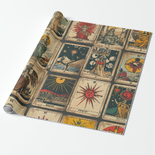 Vintage Tarot   Wrapping Paper